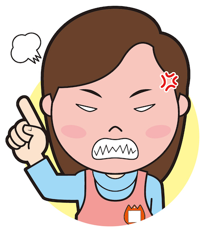 感情的に叱ってしまう親